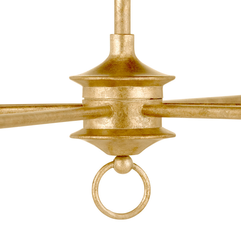 Nottaway 9 - Light Wrought Iron Chandelier