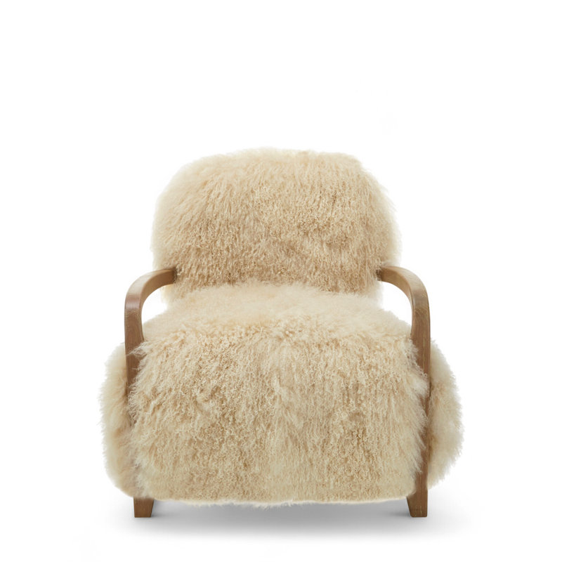 Bayli Upholstered Armchair, Beige
