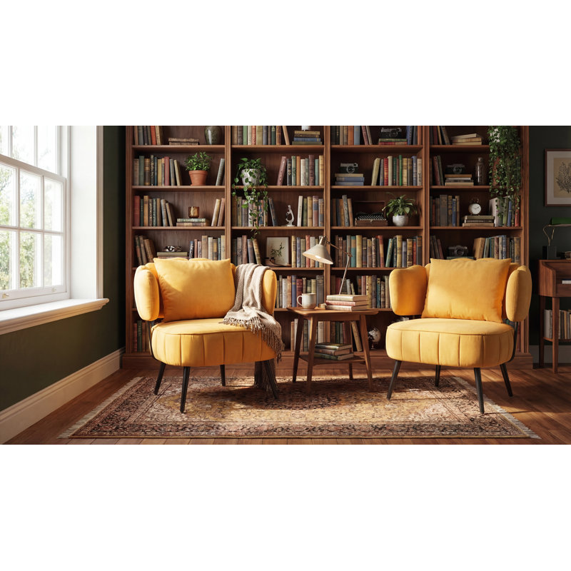 Fauteuil Modern, Jaune