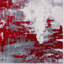 Tapis abstrait rouge-836433983