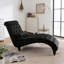 Fauteuil inclinable en velours capitonné-57427031