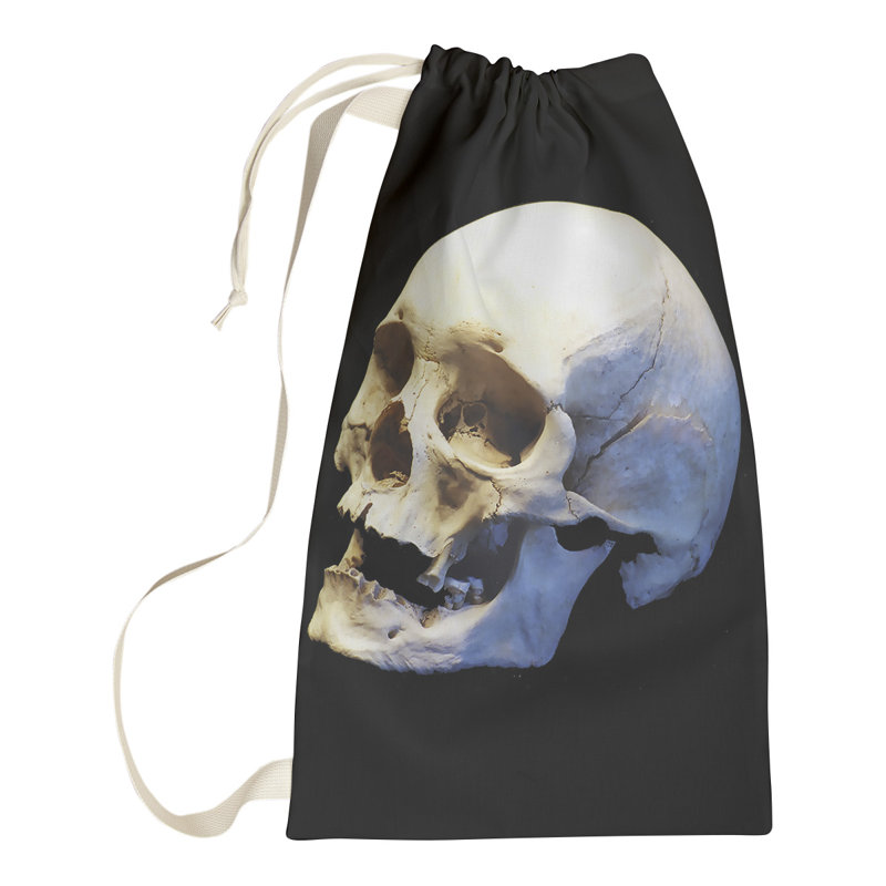 Sac à linge Skull, Grand (H 76,5 po x l 29,5 po x P 1,5 po)