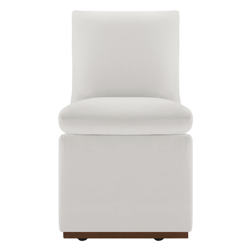 Bobbi Upholstered Dining Chair, Prestige Pearl Tweed