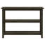 Console Deep Merlot avec 2 tablettes