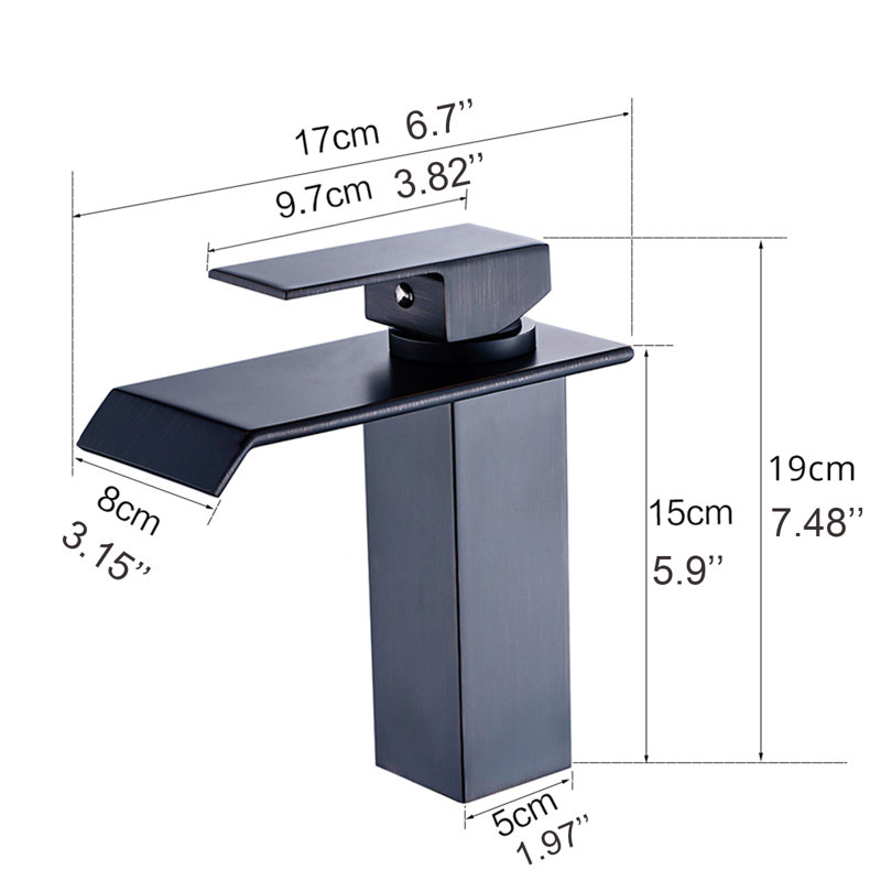 Single-Hole Single-handle Bathroom Faucet