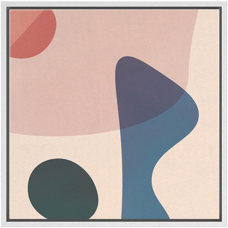 Color Blocks " Geometric Mid-Century ", 16" H x 16" W