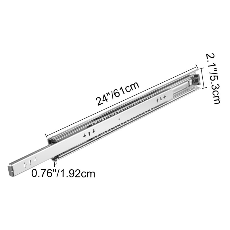 24'' Metal Drawer Slide
