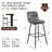 Pelayo Upholstered Leather Bar & Counter Stool-92422262-92424215