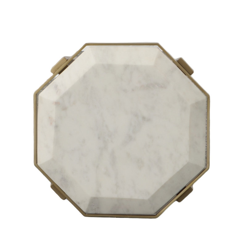 Compositions Marble End Table