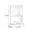 Modern Rolling Coat Rack Stand-129585549