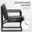 Geraldina Faux Leather Armchair-1677772167