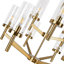 Lustre gradué à 9 lumières à niveaux-75714338