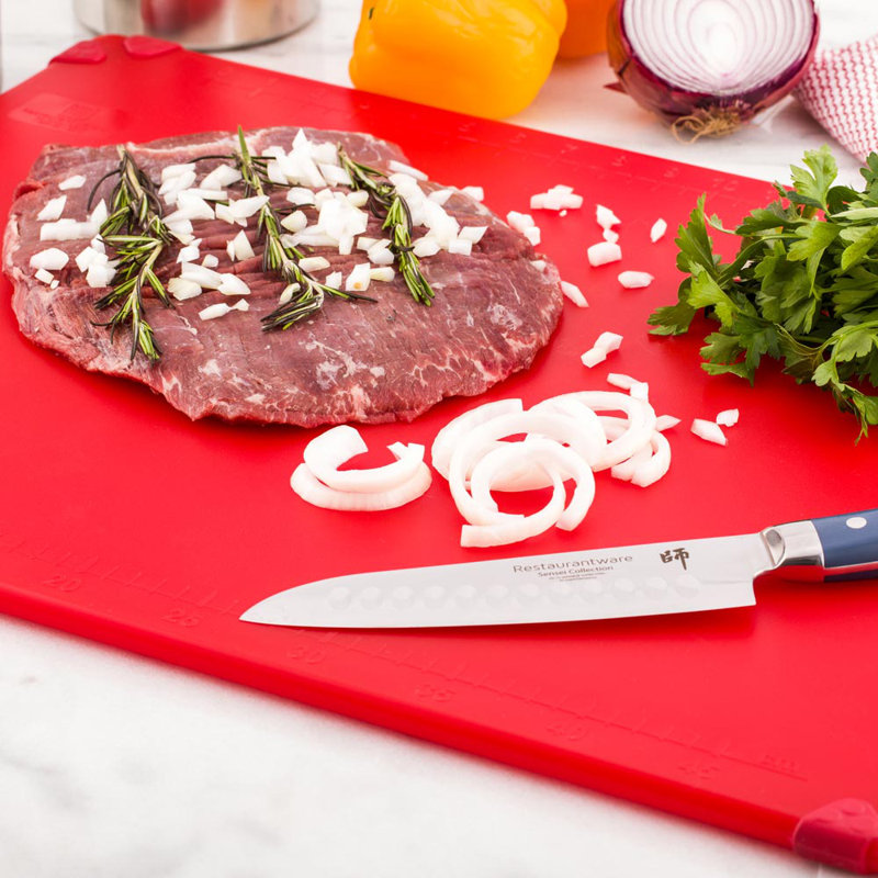Cutting Board, Red, 18 " W x 24" L