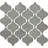 Daltile Mesmerist 3" x 3" Glazed Ceramic Arabesque Mosaic Tile (10 PCS Per Carton) (7.40 SQFT Per Carton)-74200912