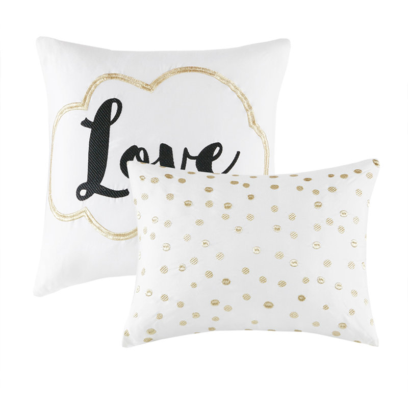 Metallic Printed Comforter Set