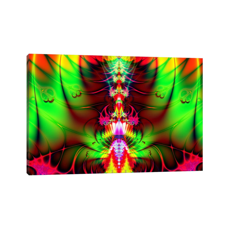 Liquid Spine 1 Piece Wrapped Canvas Painting, 20.32 cm H x 30.48 cm W