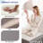 Tri-fold 4" Mattress, Portable Folding Memory Foam Floor Single Size Mattress with Washable Cover-161204929-161204931