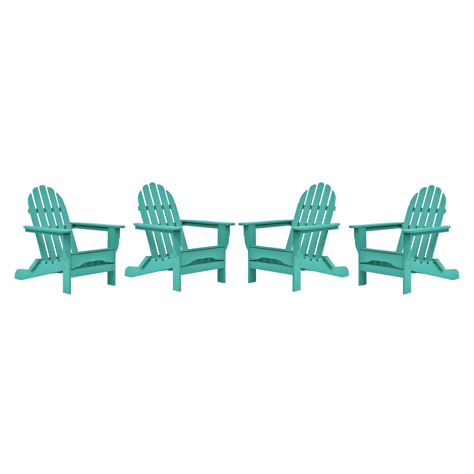 Brunt Outdoor Adirondack Set, Aruba
