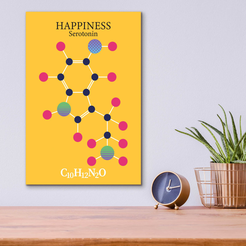 Art épique «Serotonin Molecule 2» par Epic Portfolio, Serotonin Molecule 2 par MaximUnframed Print
