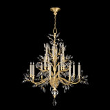 Crystal Laurel 16 - Light Crystal Chandelier