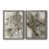 Toile avec cadre gris