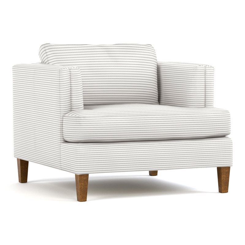 Fauteuil tuxedo avec accoudoirs Surrey Hills, Perigold Birchside Tuxedo