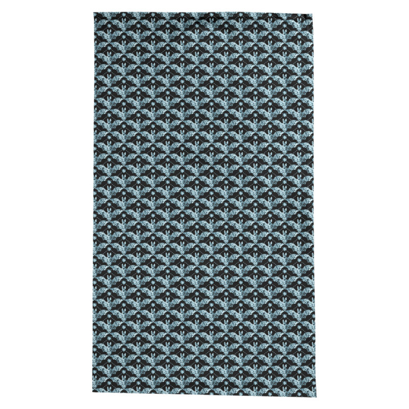 Nappe à motif à roussettes Leffel, Bleu sarcelle