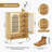 20 Pair Shoe Storage Cabinet