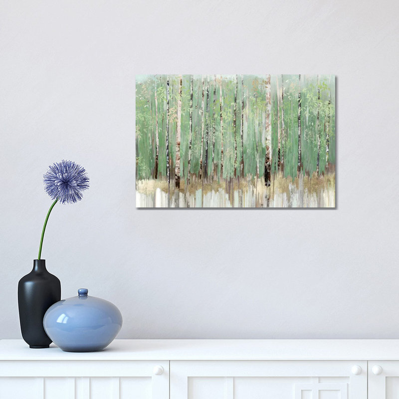 "Tree essence I" par Allison Pearce, reproduction d’art, Toile tendue, Pas de tapis, H 12 po x l 18 po x 1,5 po