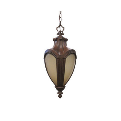 Lanterne suspendue d’extérieur 1 luminosité Bracken