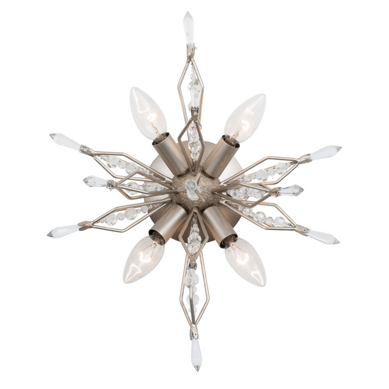 Orbital 4-Light Wall Sconce - Gold Dust