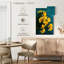 Jonquilles Harnek sur sarcelle-108244335