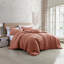 Fils modernes - ensemble d'édredon Beck - microfibre brossée en duvet synthétique - ensemble de couvre-lit toutes saisons élégant - comprend édredon, taies décoratives et coussin décoratif-51159856-51159855
