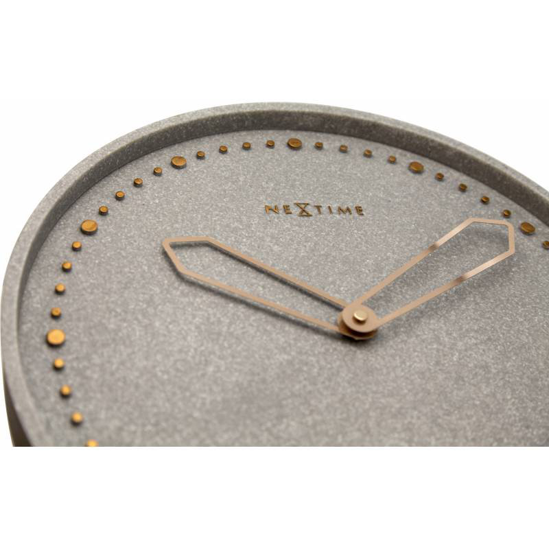 Horloge murale 13,78 po Cross, Gris