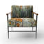 Chaise d'appoint décorative Green Trees Canopy Patchwork I-1849736012