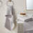 TOWN & COUNTRY BASICS 4-Piece Waffle Woven Terry Stripe Hand Towel Set, 20x30-Inch, 100% Cotton, Quick Dry-114072894