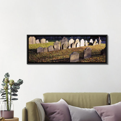 " Tombstones In A Cemetery, Copp's Hill Burying Ground, Freedom Trail, Boston, Massachusetts, USA " by Panoramic Images