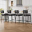 Counter Stool with Metal Frame