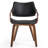 Makda 18.89'' H Faux Leather Upholstered Armchair