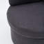 Chaise pivotante et de rangement avec coussin de dossier pour le salon-2035543657