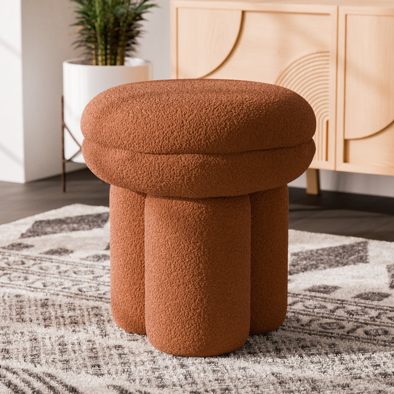 Tabouret d'appoint Sullen, Marron foncé