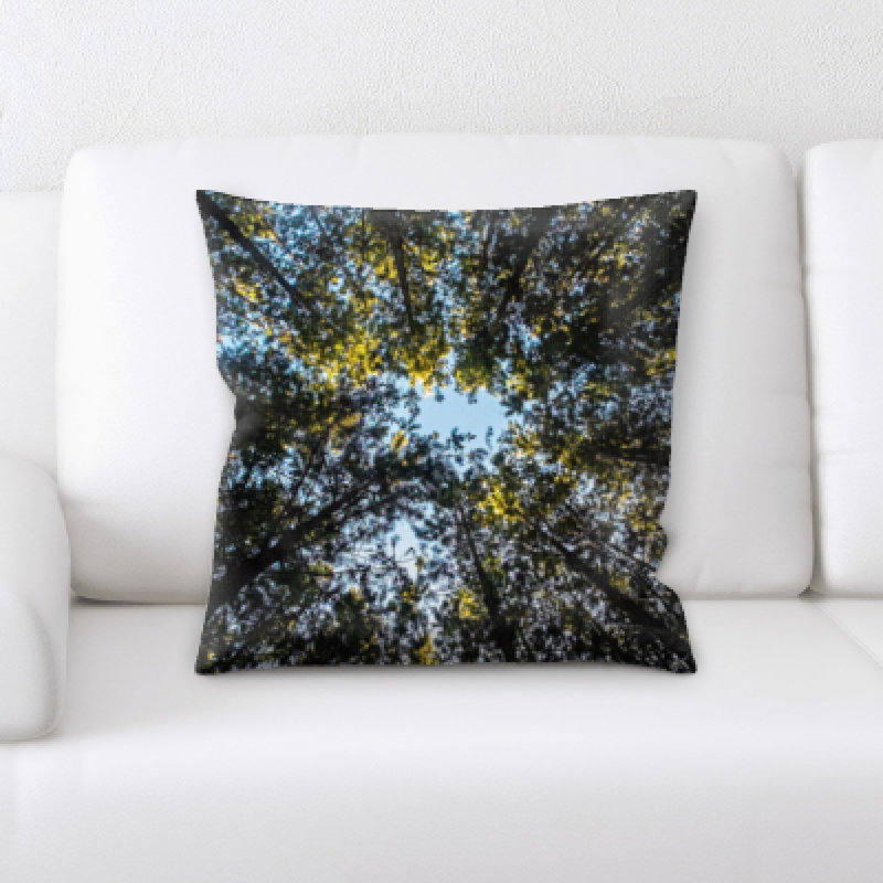 Microsuede Throw Pillow