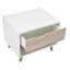Himes 50cm W Solid Wood Bedside Table