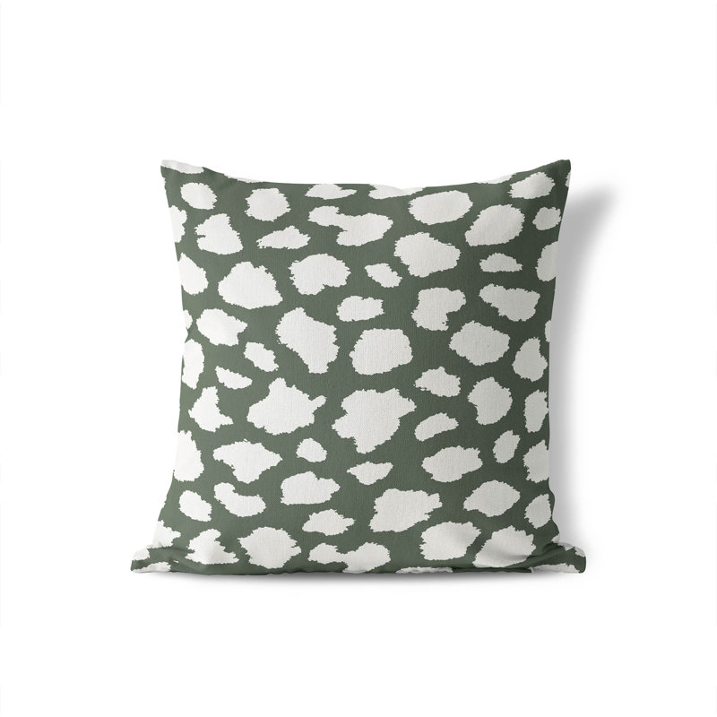 Coussin Animal Spot, Chimichurri / vert, H 20 po x l 20 po