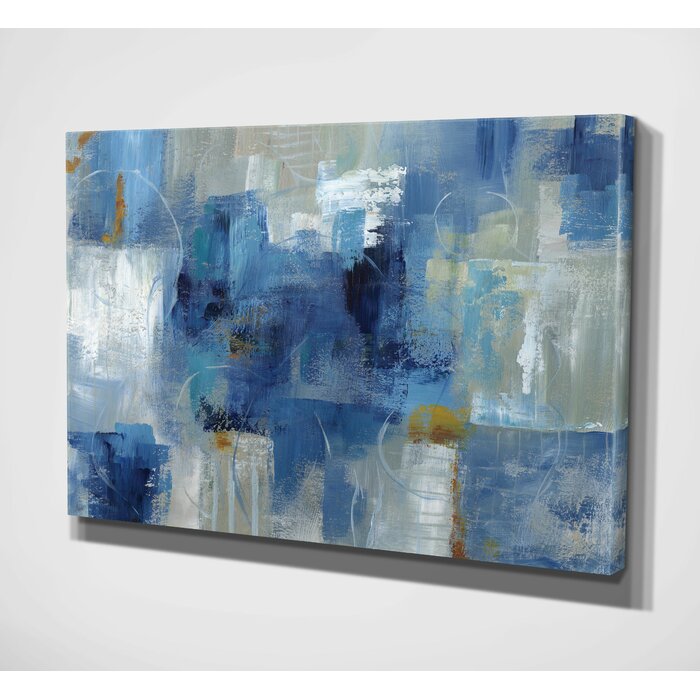 Wade Logan® Blue Morning On Canvas Painting & Reviews | Wayfair