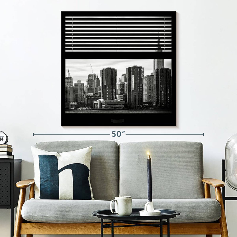 Sireci Window To New York, 33" H x 33" W
