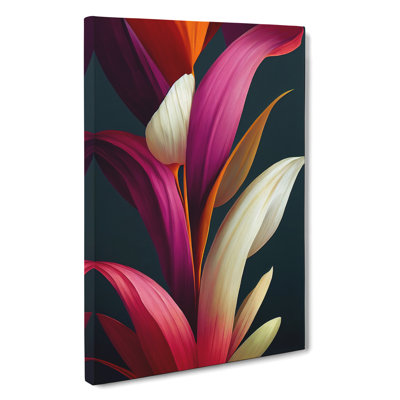 The Unreal Flower - Wrapped Canvas Print