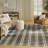 James Charcoal Multicolor Modern Indoor Rug-1366361995