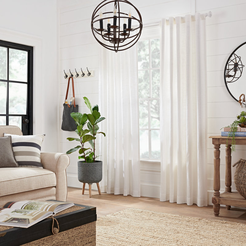 Ensemble de tringle Cambria Designer Series Farmhouse, H 1,5 po x l 36 po x P 4 po, Blanc