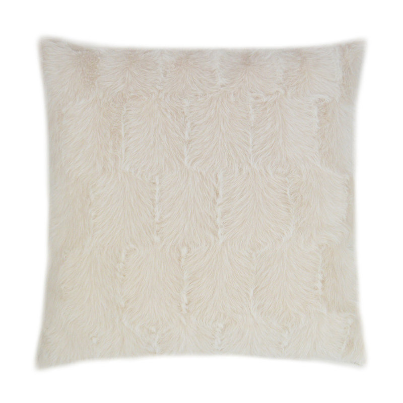 Ermelo Pillow Cover & Insert, Dove, Square 20"